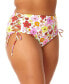 Фото #3 товара Trendy Plus Size Lace-Up Bikini Bottoms, Created for Macy's