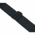 Levys Poly Strap LTH 2" BK