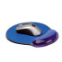 Фото #1 товара ROLINE Silicon Mousepad with Wristrest - transparent blue - Blue