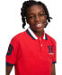 Рубашка Tommy Hilfiger Boys Striped Collar Embroidered