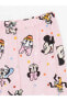 Фото #4 товара Gömlek Yaka Minnie Mouse Baskılı Uzun Kollu Kız Çocuk Pijama Takımı