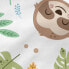 Фото #2 товара Подогнанный нижний лист HappyFriday Moshi Moshi Happy Sloth Разноцветный 90 x 200 x 32 cm