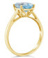 ფოტო #3 პროდუქტის Topaz (3-5/8 ct. t.w.) Ring in 14K Yellow Gold