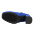 Corkys Slug Bug Round Toe Platform Booties Womens Blue Dress Boots 80-0047-423