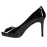 CL by Laundry Mild Platform Peep Toe Pumps Womens Black Dress Casual MILD-90Z