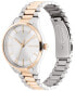 ფოტო #2 პროდუქტის Two-Tone Stainless Steel Bracelet Watch 35mm