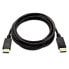 Фото #2 товара V7 Black Video Cable DisplayPort Male to DisplayPort Male 3m 10ft - 3 m - DisplayPort - DisplayPort - Male - Male - Black