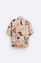 Abstract print shirt