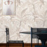 Tapete Tropischer Wald Beige