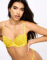 Фото #2 товара Ann Summers Casablanca non padded balcony bra in yellow