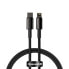 Фото #1 товара Kabel przewód do iPhone USB-C - Lightning szybkie ładowanie 20W 1m - cały czarny