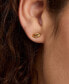 ფოტო #3 პროდუქტის Gold-Tone Lip Mini Stud Earrings