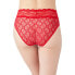 Фото #3 товара b.tempt'd by Wacoal 297807 Lace Kiss Hi Leg Brief Panty, Crimson Red, Large