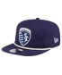 ფოტო #4 პროდუქტის Men's Navy Sporting Kansas City The Golfer Kickoff Collection Adjustable Hat