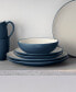 Colorwave Coupe 16-Pc. Dinnerware Set, Service for 4