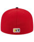 Фото #3 товара Men's Red Bowie Baysox Theme Nights Pit Beef 59FIFTY Fitted Hat