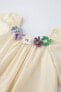 Фото #6 товара Платье с вышивкой и цветами из кружева кроше ZARA