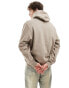 Фото #4 товара Vans sport loose fit fleece hoodie in taupe