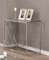 Фото #2 товара Malibu Rectangular Sofa Table with Swoop Accents