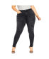 Фото #1 товара Plus Size Harley D Ring Skinny Jean