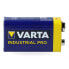 9V 4022 6LR61 Alkaline Battery Varta Industrial