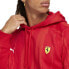 Фото #5 товара Puma Ferrari Race All Over Print Pull Over Hoodie Mens Red Casual Outerwear 6237