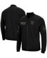 Фото #1 товара Men's Black Villanova Wildcats OHT Military-Inspired Appreciation High-Speed Bomber Full-Zip Jacket
