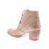 Bed Stu Mage F393061 Womens Brown Leather Lace Up Ankle & Booties Boots