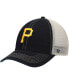 Фото #2 товара Men's Black Pittsburgh Pirates Trawler Clean Up Trucker Snapback Hat