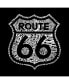 Фото #2 товара Get Your Kicks on Route 66 Men's Raglan Word Art T-shirt