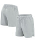 Фото #1 товара Men's Gray New York Giants Front Office Woven Shorts