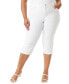 Plus Size Amanda High-Rise Capri Jeans