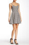 Фото #1 товара Sam Edelman Black/White Diamond Party Dress Sz 10 $169