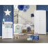 Фото #2 товара Umwandelbares kombiniertes Babybett BABYPREIS Basic Wei Weier Herzknopf 60 x 120 cm