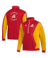 ფოტო #1 პროდუქტის Men's Red Atlanta Flames Team Classics Half-Zip Jacket