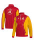 Фото #1 товара Men's Red Atlanta Flames Team Classics Half-Zip Jacket