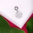 Фото #2 товара Steel pendant with ladybug for good luck Drops SCZ1147