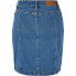 URBAN CLASSICS Organic Stretch Button Denim Denim Skirt