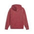 Фото #2 товара Puma Essentials Elevated Velour FullZip Hoodie Womens Red Casual Outerwear 67599