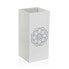 Umbrella stand Versa Mandala White MDF Wood (22 x 48 x 22 cm)