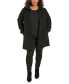 Фото #12 товара Womens Plus Size Walker Coat, Created for Macys