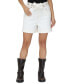 ფოტო #1 პროდუქტის Women's Topstitched Relaxed Denim Shorts