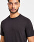 Фото #7 товара Men's Refine Textured Crewneck T-Shirt