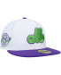 Фото #1 товара Men's White Montreal Expos 25th Anniversary Side Patch 59FIFTY Fitted Hat