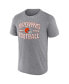 Фото #3 товара Men's Heathered Gray Cleveland Browns Want To Play T-shirt