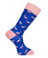 ფოტო #4 პროდუქტის Men's Hawaii Novelty Luxury Crew Socks Bundle Fun Colorful with Seamless Toe Design, Pack of 3
