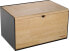 Фото #2 товара klausberg wooden and steel bread box (KB-7386)