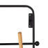 Coat rack Black Iron 45 x 7 x 120 cm