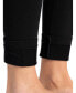 Women's Terry Lined Leggings, Blk Terry, 1X