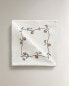 Фото #1 товара Floral embroidery napkins (pack of 2)